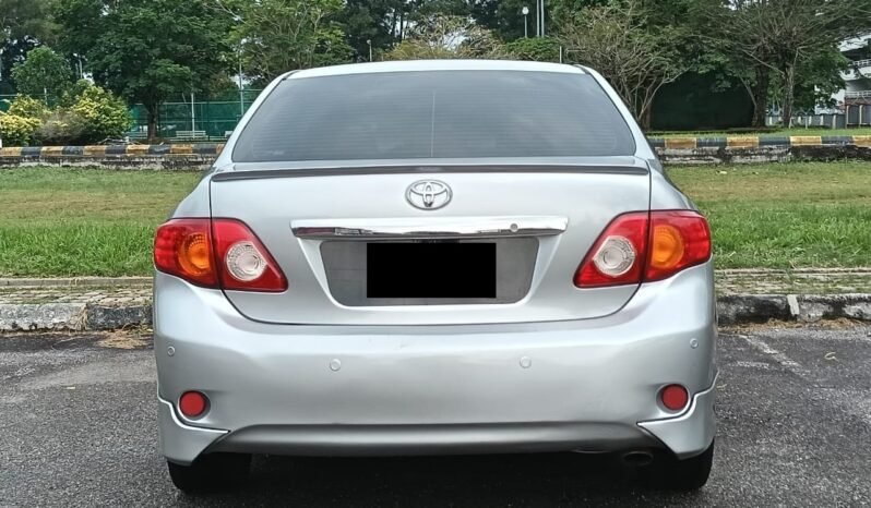 
								TOYOTA COROLLA ALTIS 1.8G full									