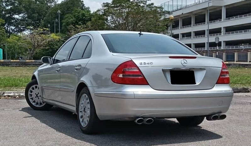 
								MERCEDES BENZ E240 (A) full									