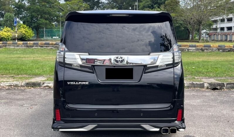 
								TOYOTA VELLFIRE 2.5 (A) full									